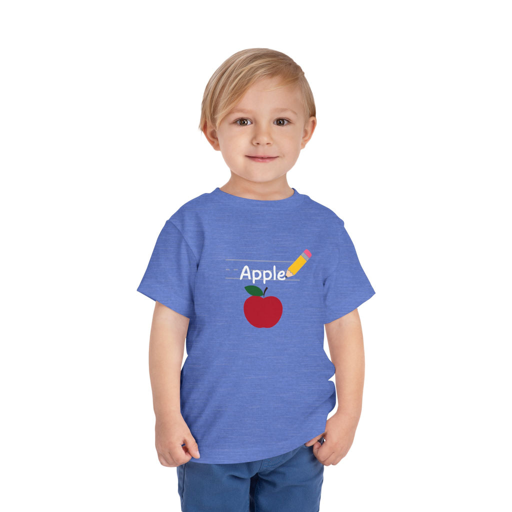 Apple Pencil Toddler Tee Shirt
