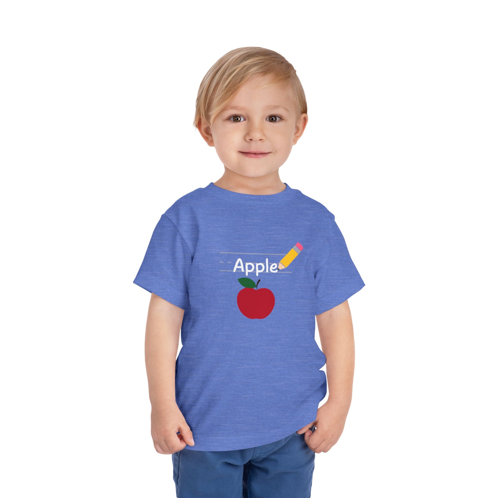 Apple Pencil Toddler Tee Shirt