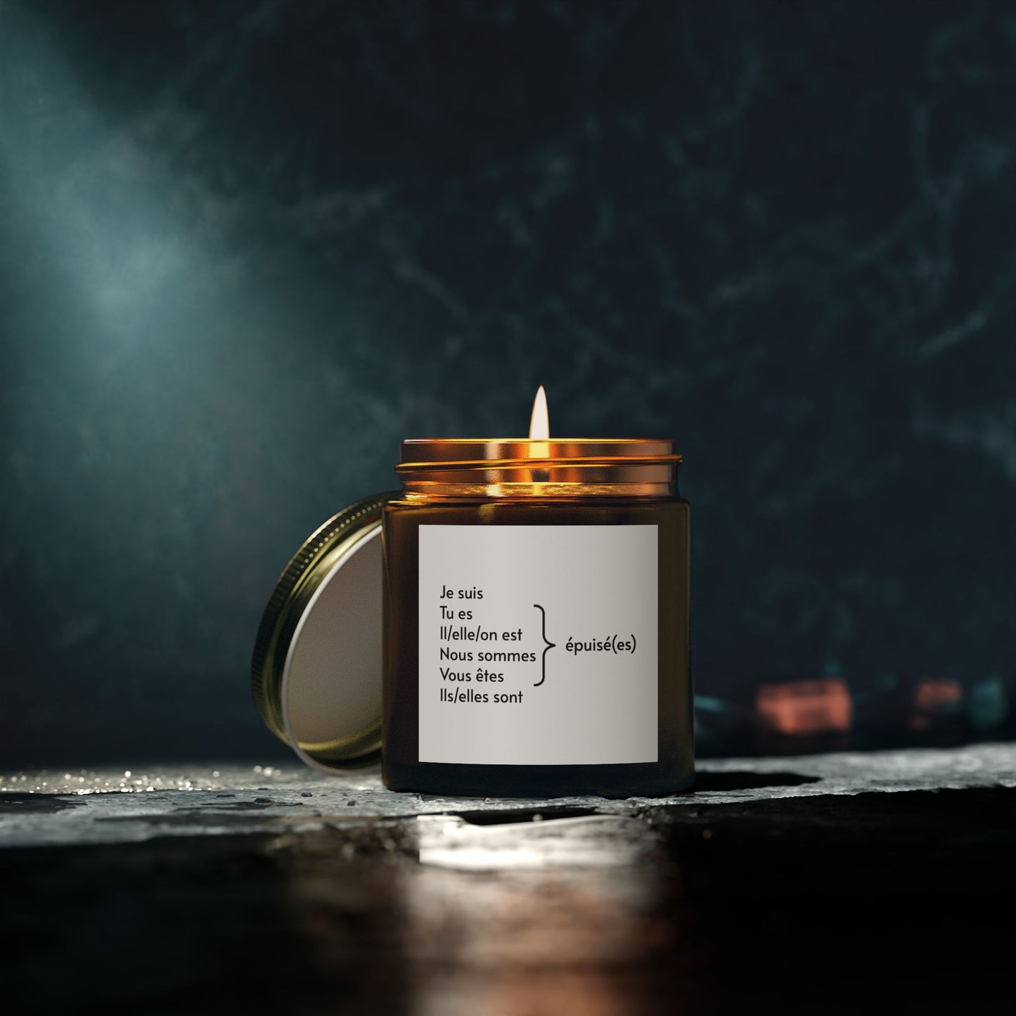 Je suis épuisée (Français) Bougies Parfumées