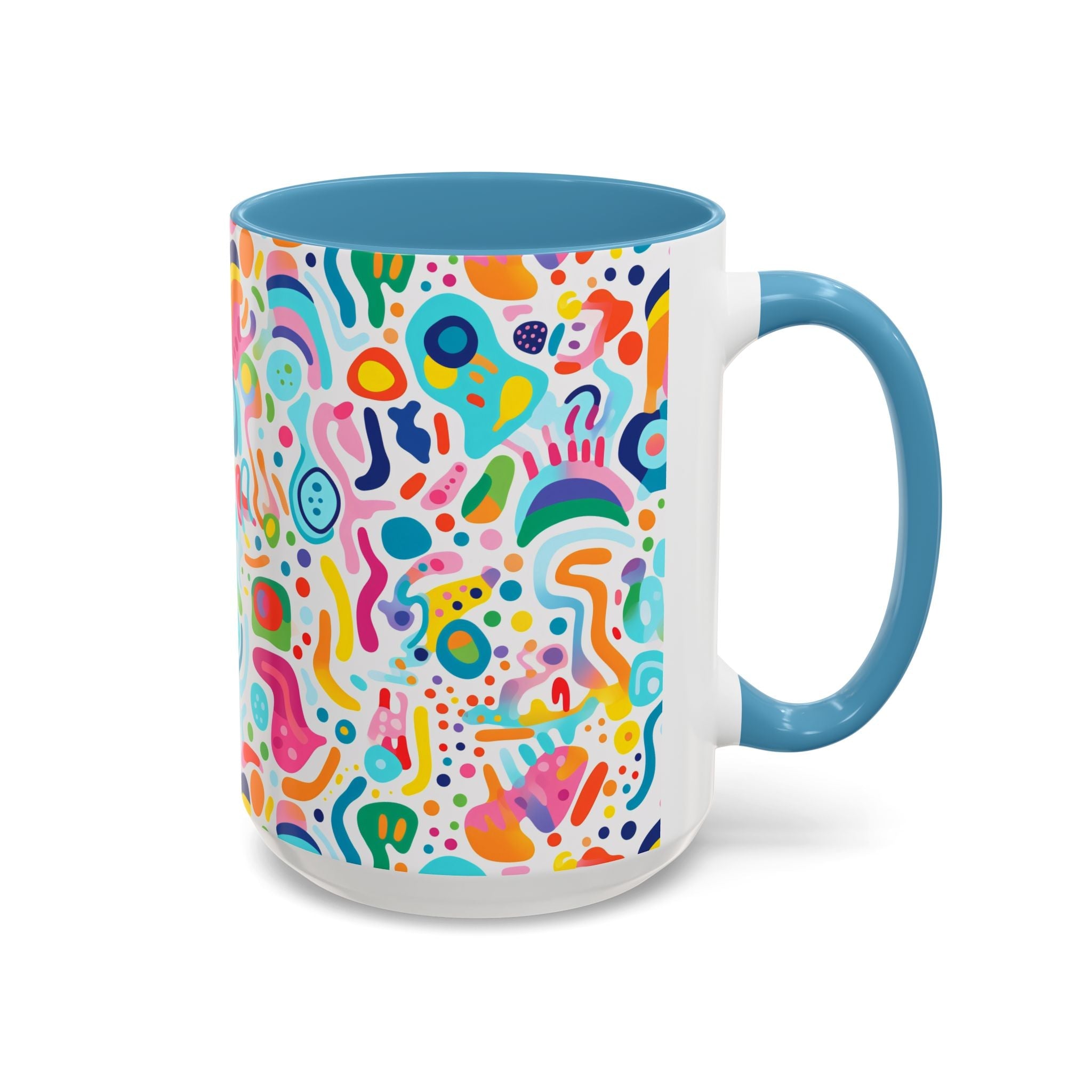 Bespattered Facade Rainbow Doodles Mug | Eight Colors | 11oz or 15oz