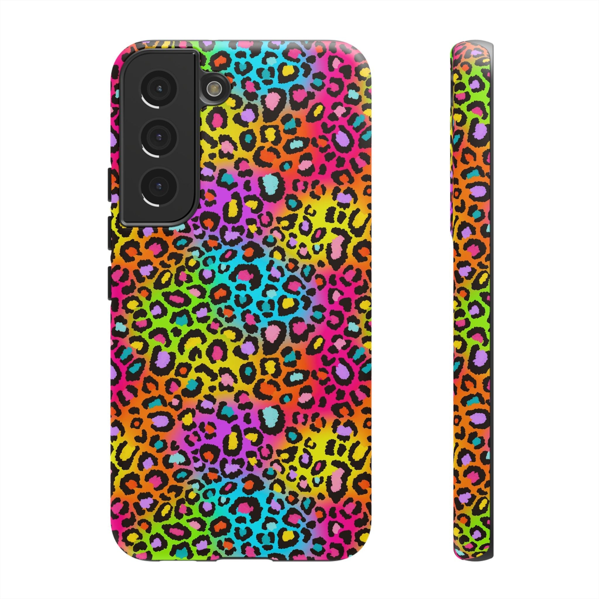Bespattered Facade Rainbow Leopard Tough Case