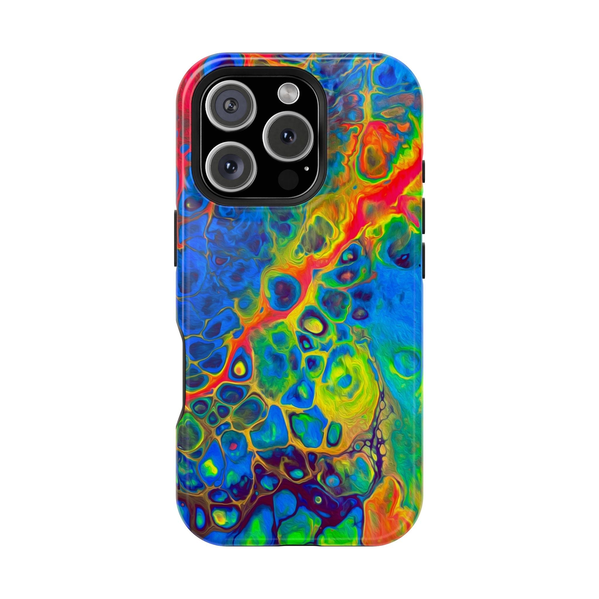 Bespattered Facade Rainbow Impact-Resistant Case