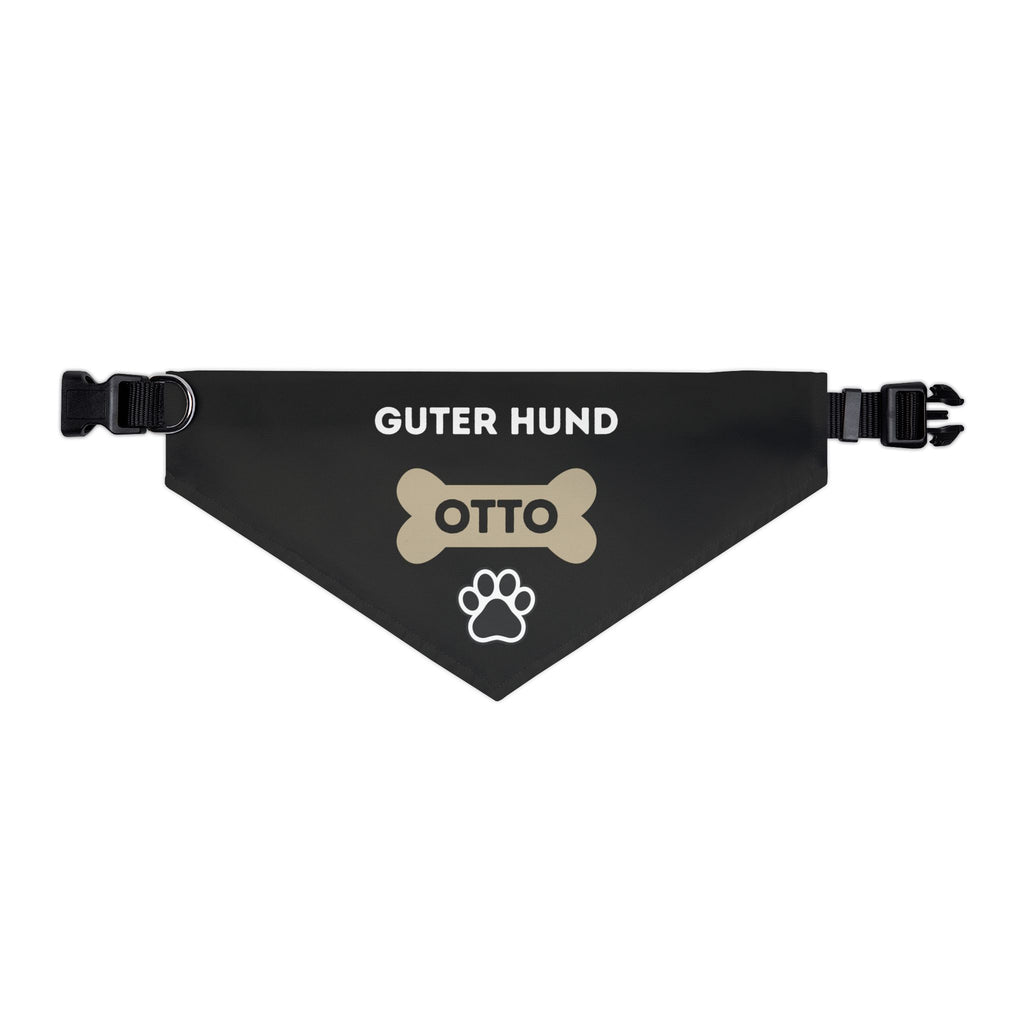 Guter hund German Personalized Black Dog bandana