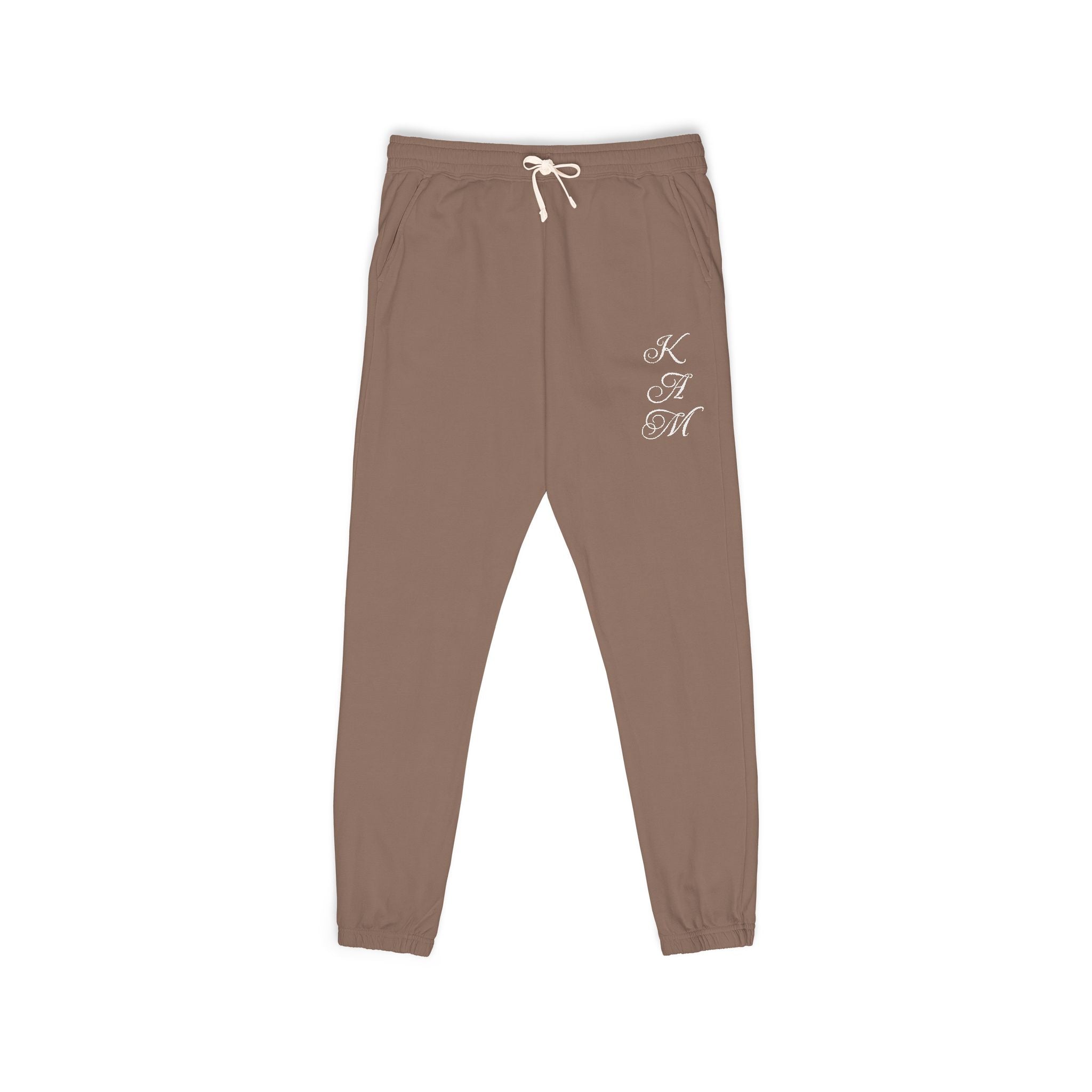Personalized Monogram Joggers — Casual Unisex Fleece Sweatpants