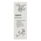 Respirer French Definition Floral Rubber Yoga Mat, Breathe floral Typography Mat