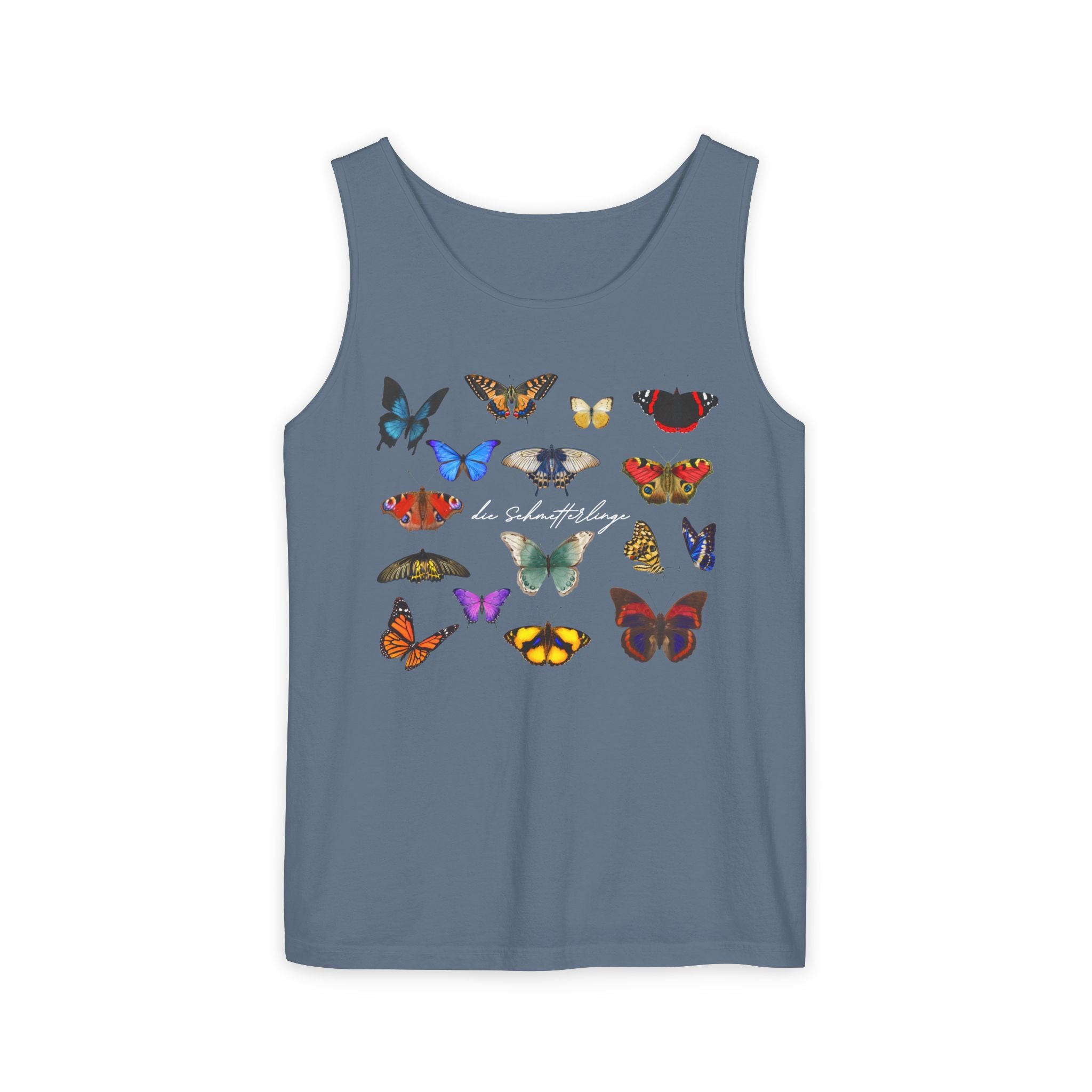 Die Schmetterlinge Tank Top — German Butterflies Graphic Tank