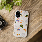 Mexican fiesta Biodegradable Phone Case — Colorful Fiesta Icons Eco iPhone Cover