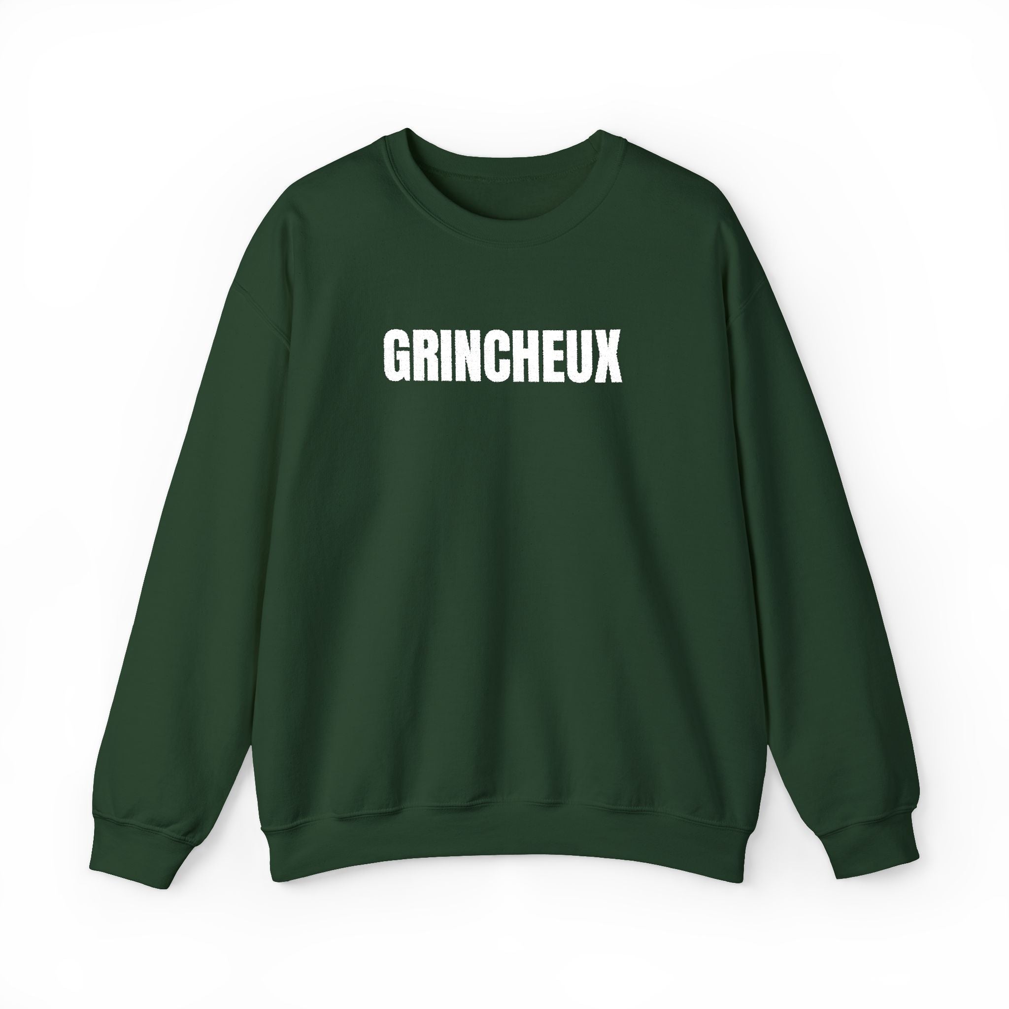 Grincheux Crewneck Sweatshirt - Funny French curmudgeon Sweater