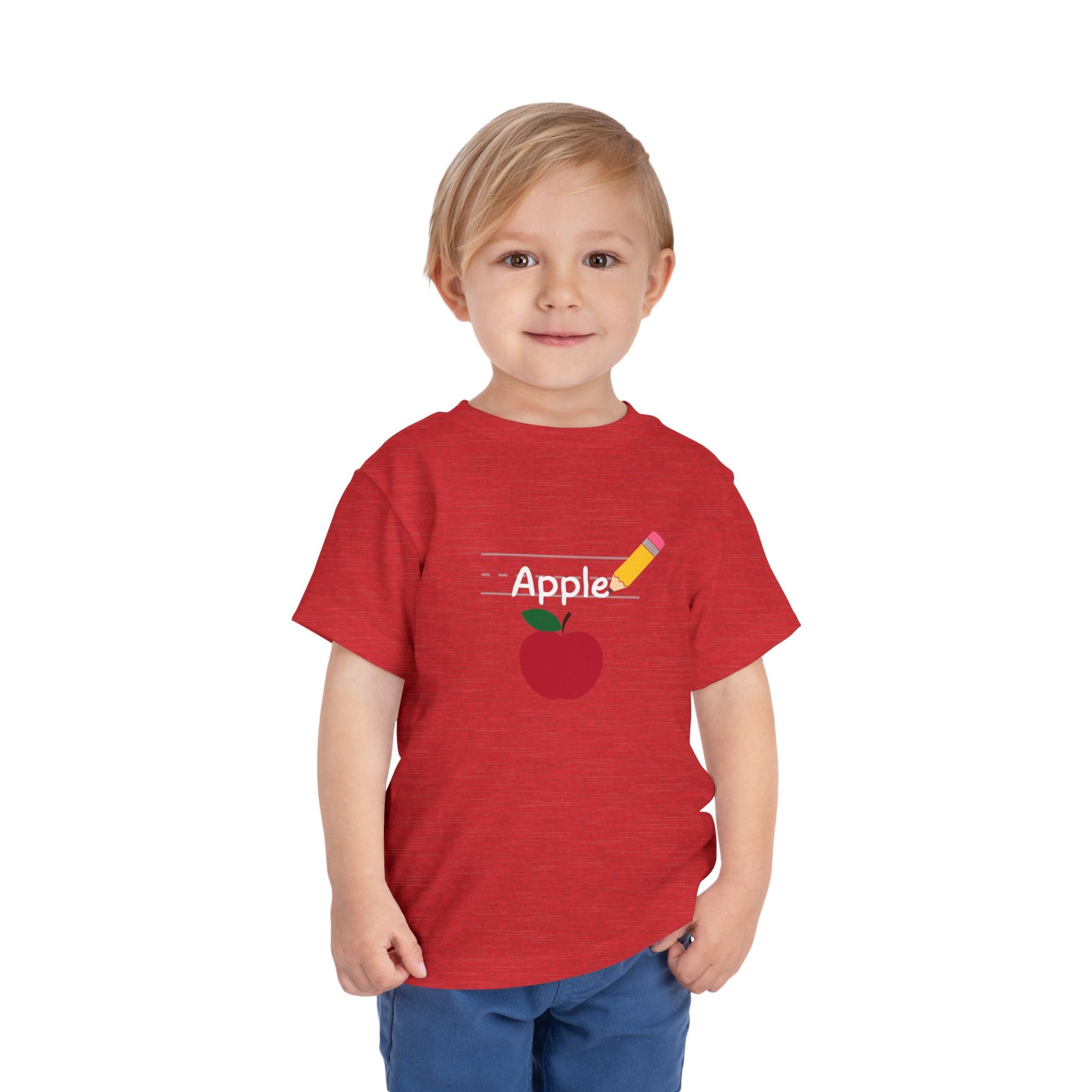 Apple Pencil Toddler Tee Shirt