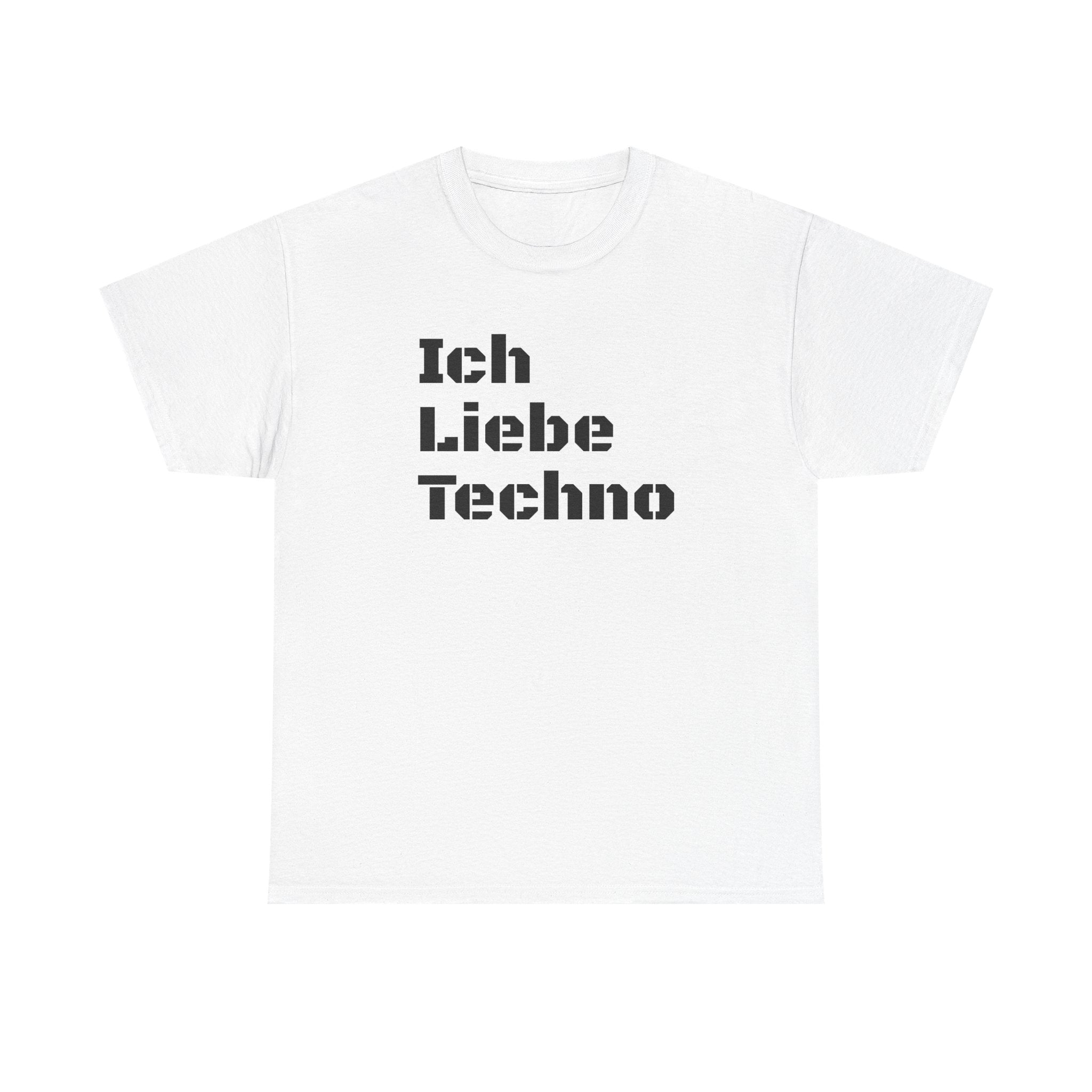 J'aime le t-shirt Techno allemand