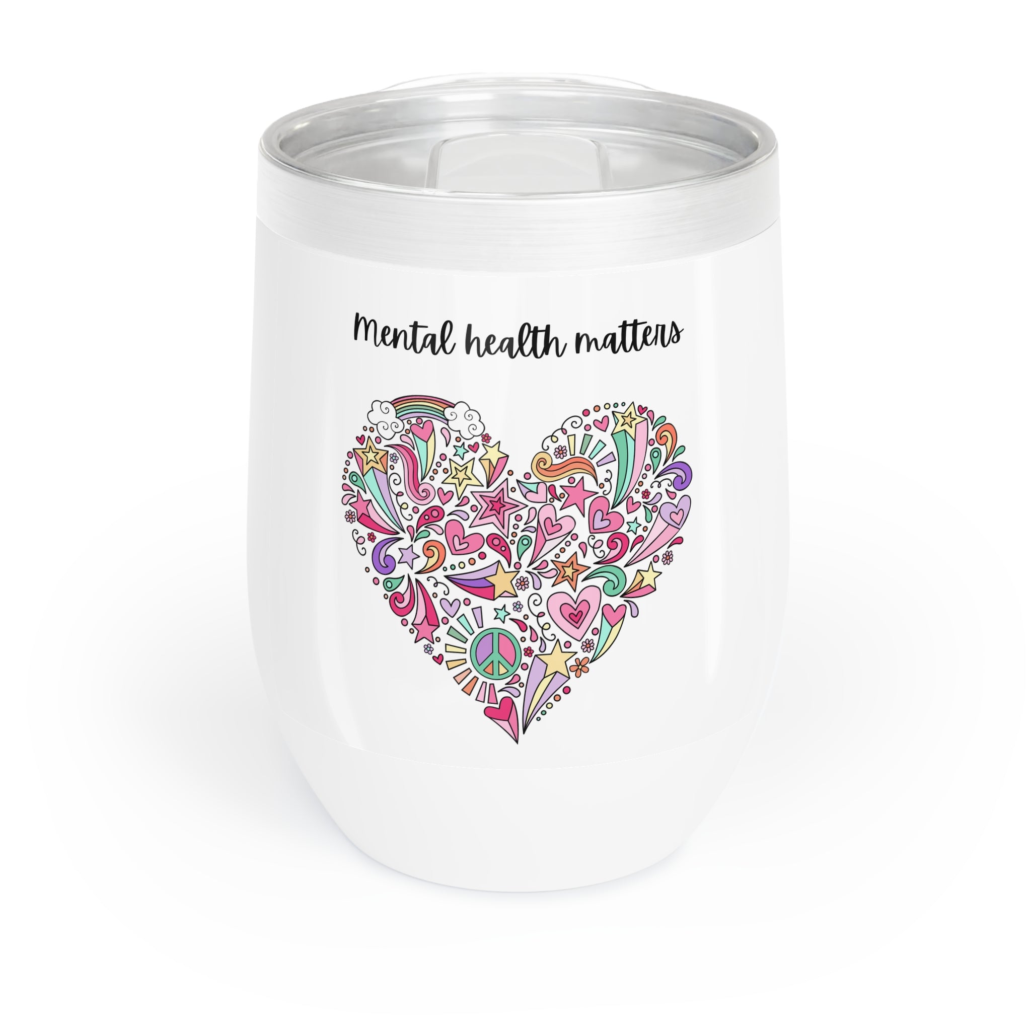 Mental Health Matters Chill Wine Tumbler