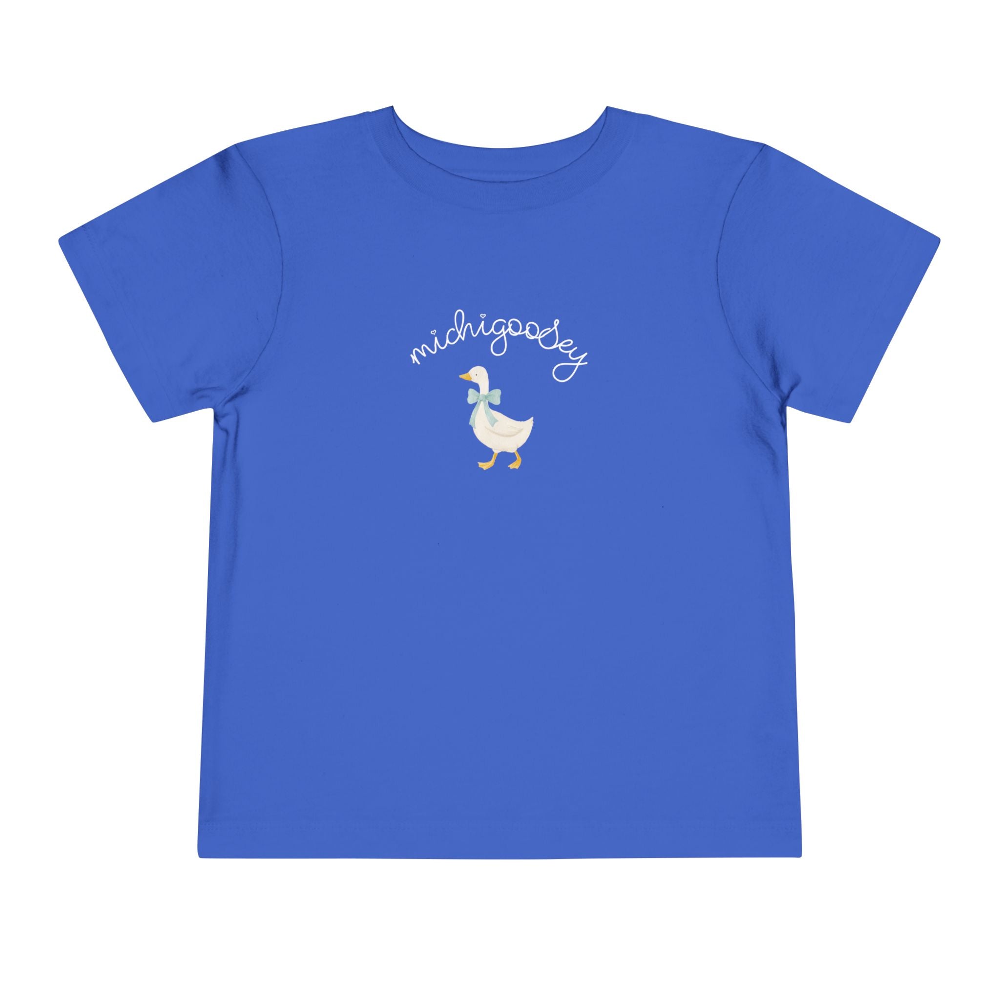 Michigoosey Toddler Tee, Cute Toddler Short Sleeve Shirt