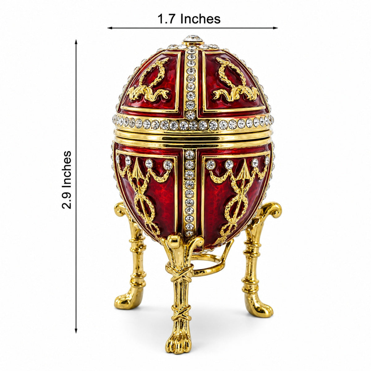 1895 Rosebud Royal Imperial Easter Egg with Clock Surprise Royal > Royal Eggs > Imperial La Vie Bien 1895 Rosebud Royal Imperial Easter Egg with Clock Surprise