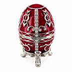 1895 Rosebud Royal Imperial Metal Easter Egg 2.5 Inches Royal > Royal Eggs > Imperial La Vie Bien 1895 Rosebud Royal Imperial Metal Easter Egg 2.5 Inches