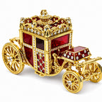 1897 Coronation Royal Imperial Easter Egg 3.8 Inches Tall Royal > Royal Eggs > Imperial La Vie Bien 1897 Coronation Royal Imperial Easter Egg 3.8 Inches Tall