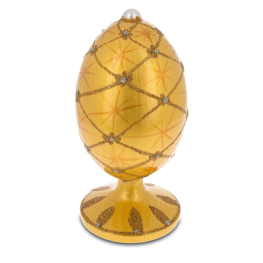 1897 Coronation Royal Wooden Egg Royal > Royal Eggs > Wooden > Imperial La Vie Bien 1897 Coronation Royal Wooden Egg