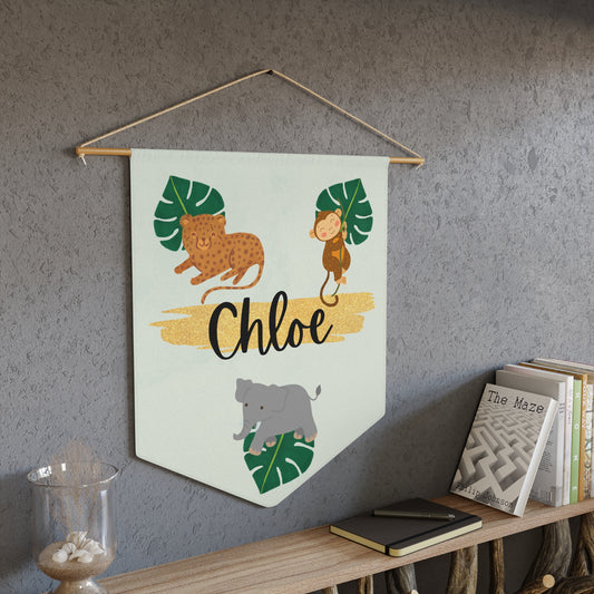 Custom Safari Nursery Wall Sign