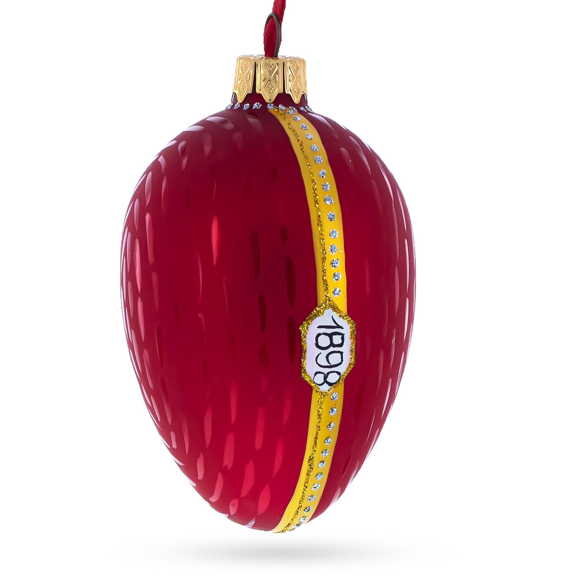1898 Kelch Hen Royal Egg Glass Christmas Ornament 4 Inches Christmas Ornaments > Royal La Vie Bien 1898 Kelch Hen Royal Egg Glass Christmas Ornament 4 Inches
