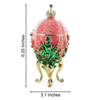 1898 Lilies of the Valley Royal Imperial Easter Egg 6.25 Inches Royal > Royal Eggs > Imperial La Vie Bien 1898 Lilies of the Valley Royal Imperial Easter Egg 6.25 Inches