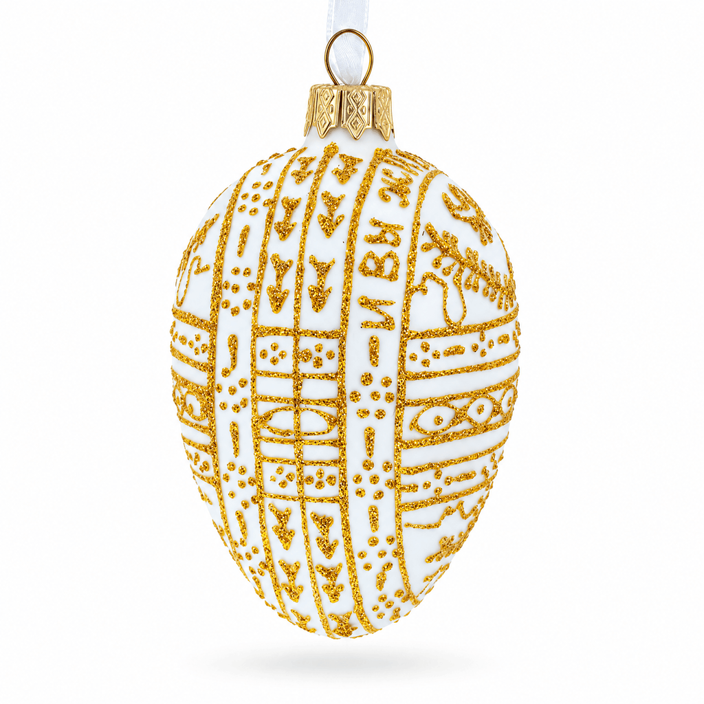 1898 Pelican Royal Egg Glass Ornament 4 Inches Christmas Ornaments > Royal La Vie Bien 1898 Pelican Royal Egg Glass Ornament 4 Inches