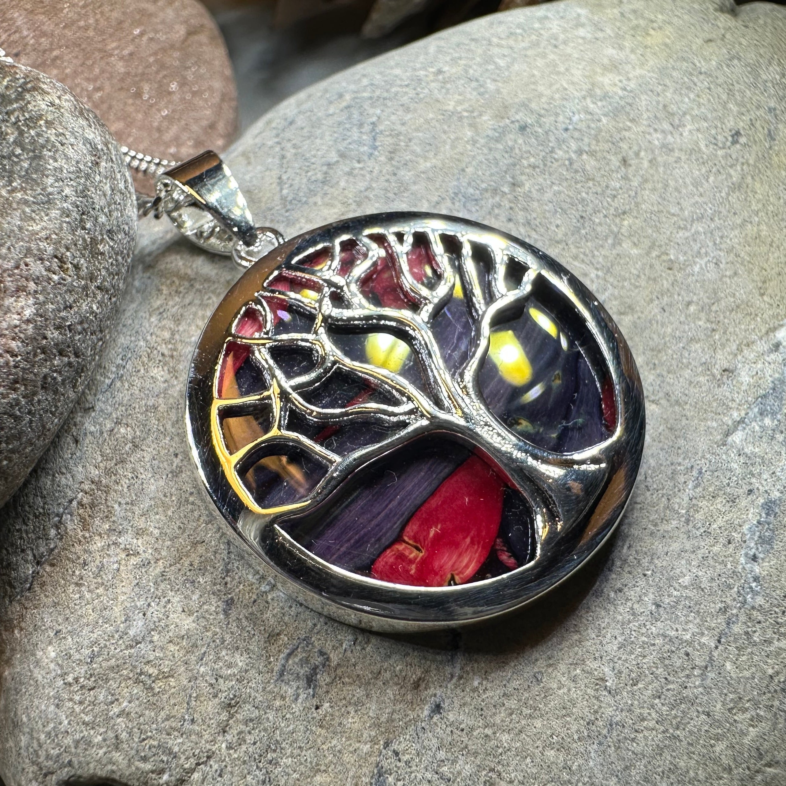 Heathergems Scottish Tree of Life Necklace - Handmade in Scotland