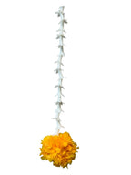 19" Long Marigold Malai Lari, Set of 12 Festive Decor La Vie Bien 19" Long Marigold Malai Lari, Set of 12