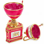 1902 Duchess of Marlborough Musical Royal Imperial Easter Egg Royal > Royal Eggs > Imperial > Musical Figurines La Vie Bien 1902 Duchess of Marlborough Musical Royal Imperial Easter Egg
