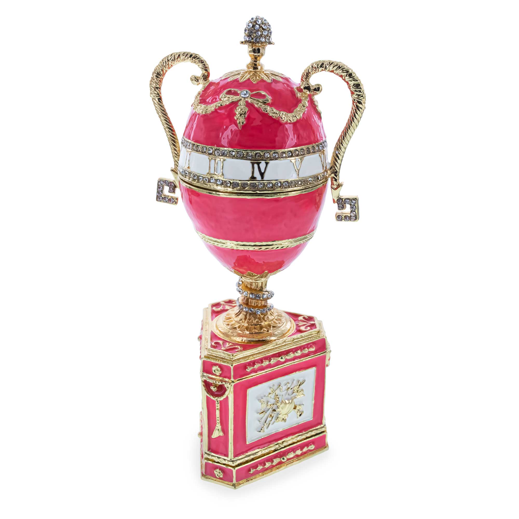 1902 Duchess of Marlborough Musical Royal Imperial Easter Egg Royal > Royal Eggs > Imperial > Musical Figurines La Vie Bien 1902 Duchess of Marlborough Musical Royal Imperial Easter Egg