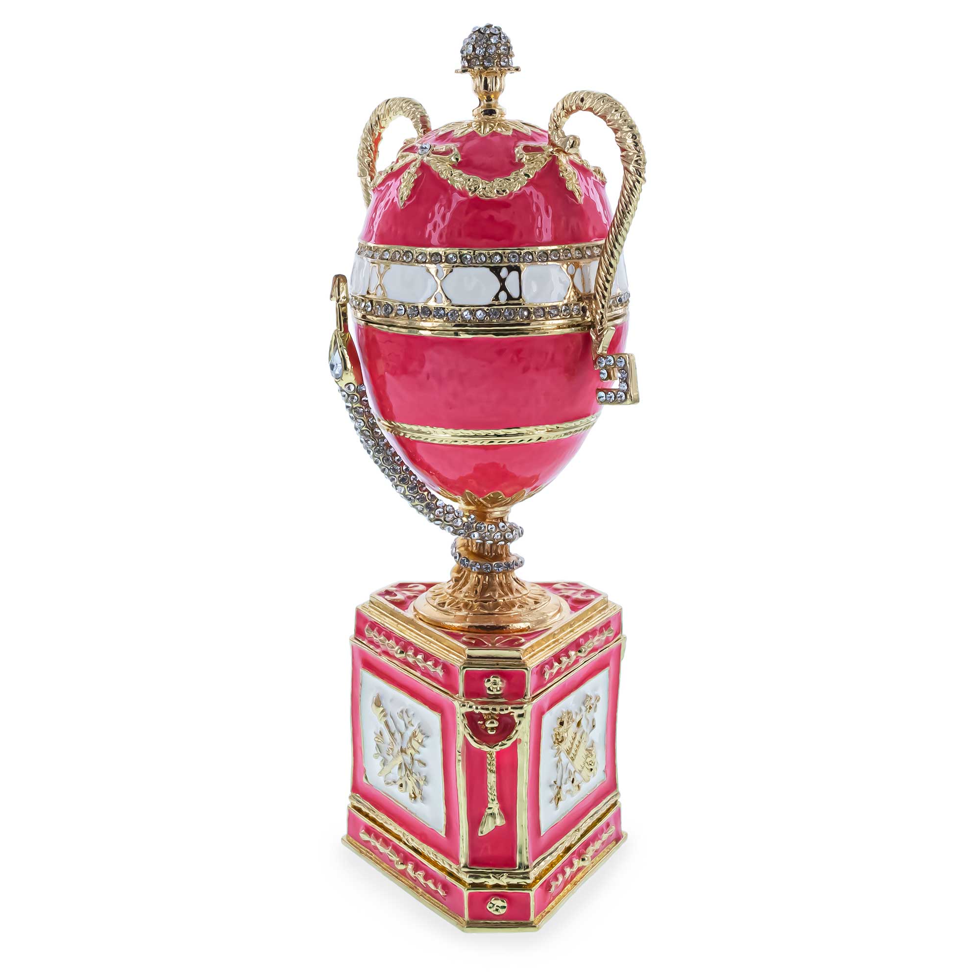 1902 Duchess of Marlborough Musical Royal Imperial Easter Egg Royal > Royal Eggs > Imperial > Musical Figurines La Vie Bien 1902 Duchess of Marlborough Musical Royal Imperial Easter Egg