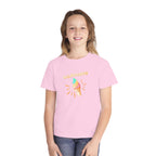 Oui, s'il te plait! yes, please Kids Ice cream Youth T Shirt Cute Rainbow Ice Cream Graphic with French Text