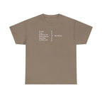Je suis épuisé Tee shirt, gift for French speakers, funny French tee, mental health, tee shirt français, i am exhausted grammar apparel by Printify