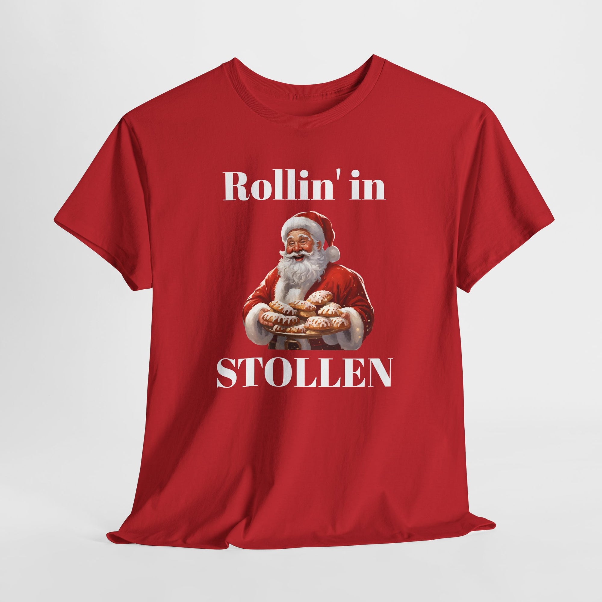 Rollin' in Stollen Unisex Heavy Cotton Tee