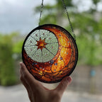 Crescent Moon & Sun Suncatcher