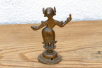 19th Century Ritual Bronze Miniature Apsara Figurine La Vie Bien 19th Century Ritual Bronze Miniature Apsara