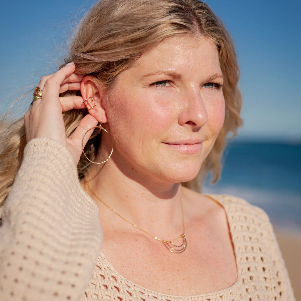 Little Rainbow Necklace by Derive Jewelry