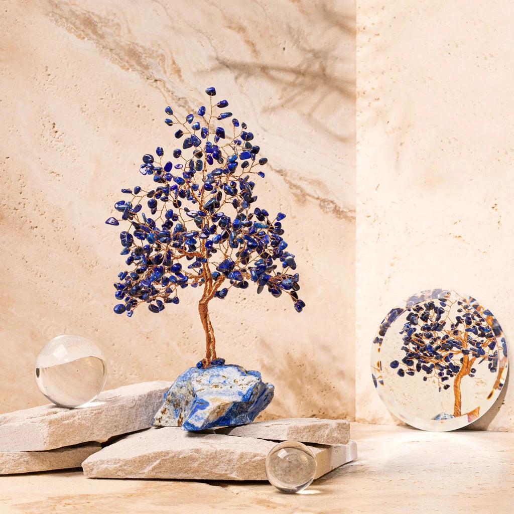 Divine Truth - Lapis Lazuli Feng Shui Tree by Karma and Luck