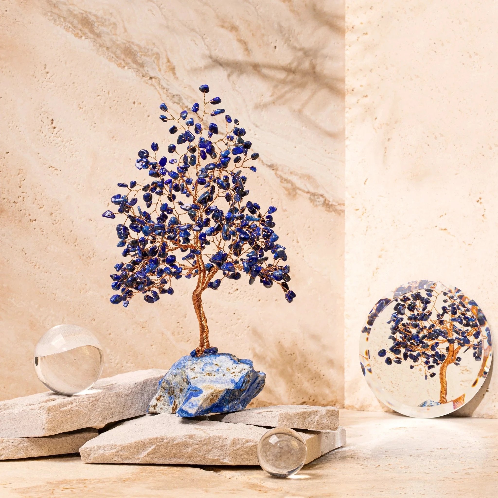 Divine Truth - Lapis Lazuli Feng Shui Tree by Karma and Luck