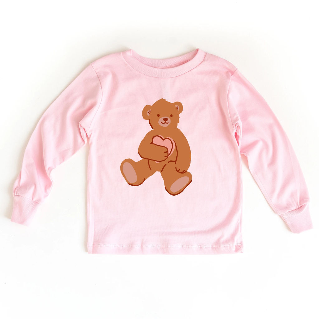 Big Bear Love toddler and youth tee shirt, Valentine's Day collection by Benny and Ray Apparel