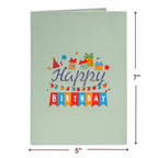 Happy Birthday Ice Cream Truck Pop Up Card by Paper Love