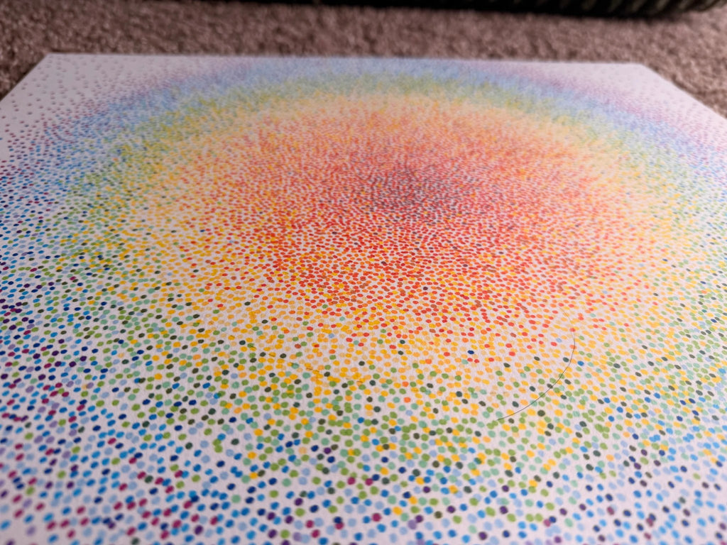 Rainbow Dot Art by Moon Water Apothecary