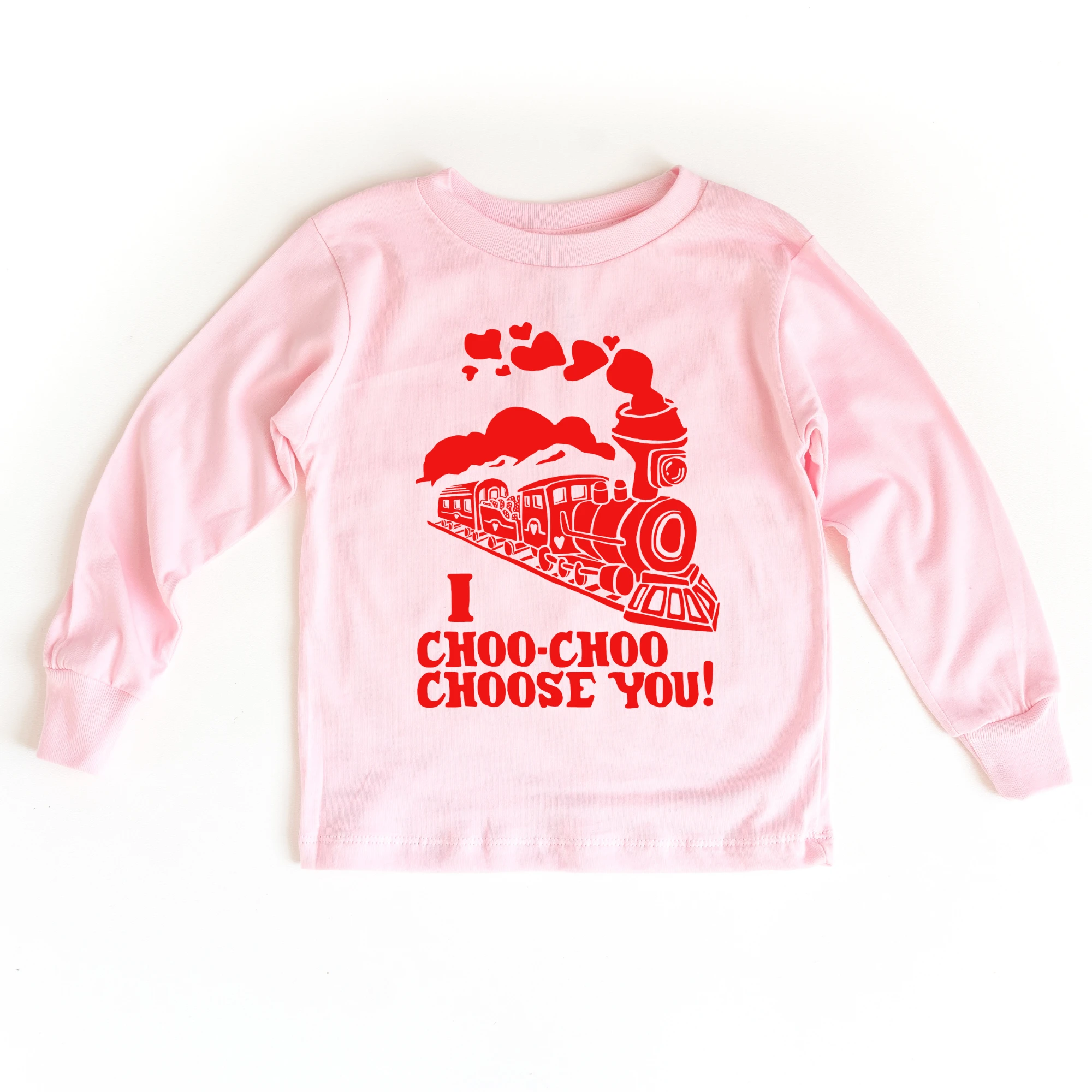 I Choo Choo Choose You toddler or youth tee shirt, Valentine's Day collection by Benny and Ray Apparel