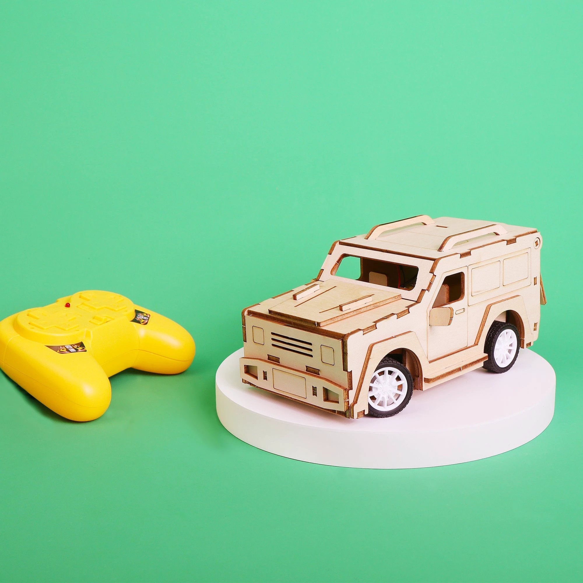 2.4 GHz RC SUV Car DIY Kit, Educational STEM Toy by Kitsville