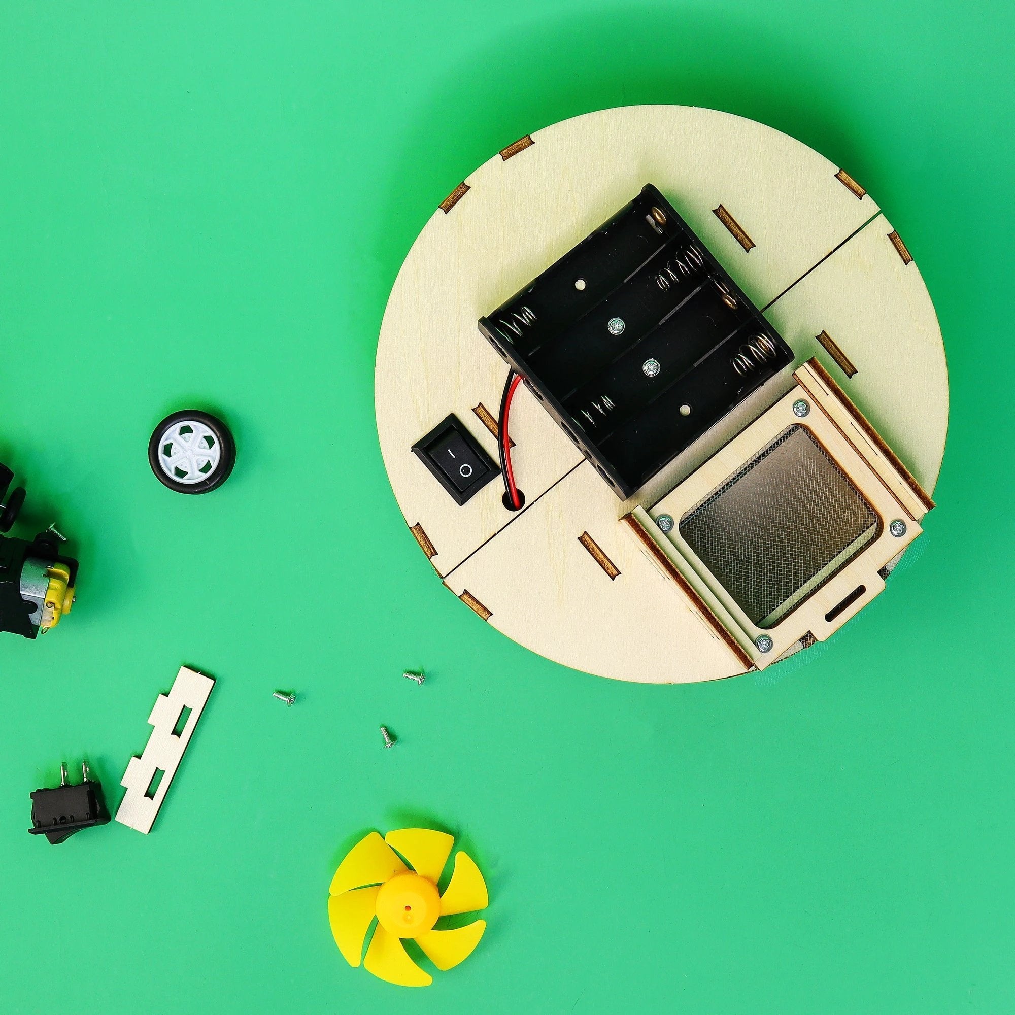 DIY Robot Vacuum Kit – STEM Educational Toy by Kitsville