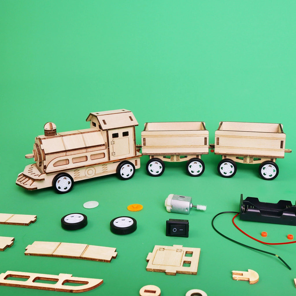 Train DIY Kit, Educational STEM Toy by Kitsville
