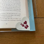 Peace, Love, Books Bookmark by Kind Cotton
