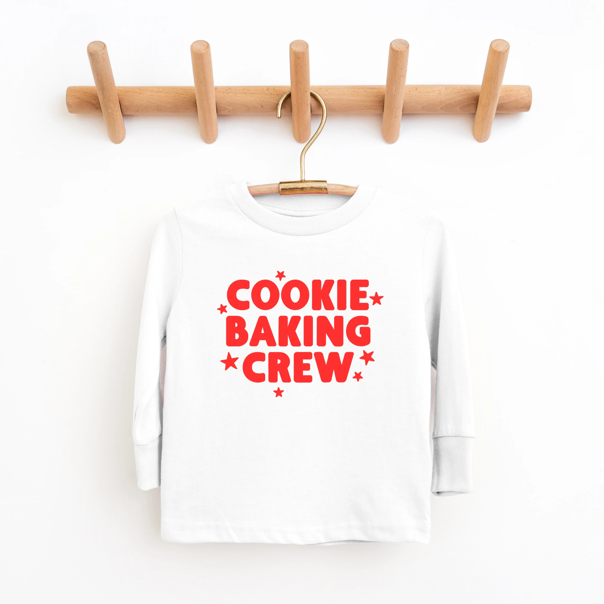 Cookie Baking Crew toddler and youth tee shirt, Christmas collection by Benny and Ray Apparel