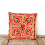 Hmong Bird Embroidered Pillow Cover - Thailand