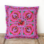 Hmong Bird Embroidered Pillow Cover - Thailand