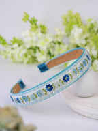Jane's Blue Meadow Flowers Headband by Ash & Rose