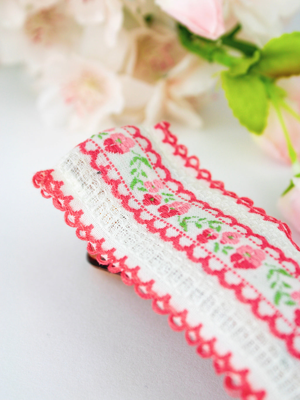 Spring in Sweden Vintage Ribbon Hair Clip